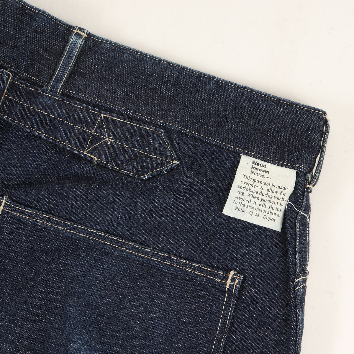 U.S.ARMY M-35タイプ ギャリソン アーミー デニムパンツ(S.R.GARRISON ARMY DENIM PANTS)