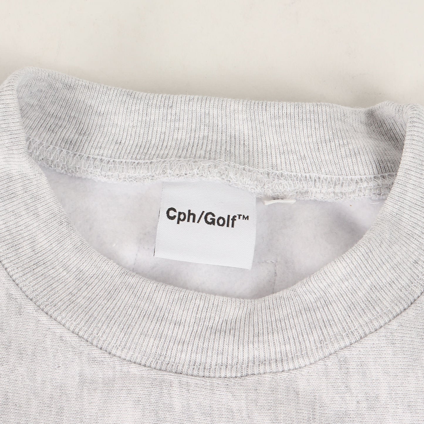 23SS GOLF Nロゴ クルーネック スウェット(INITIAL N CREW SWEAT)