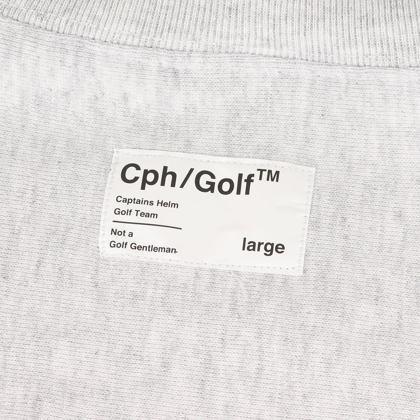 23SS GOLF Nロゴ クルーネック スウェット(INITIAL N CREW SWEAT)