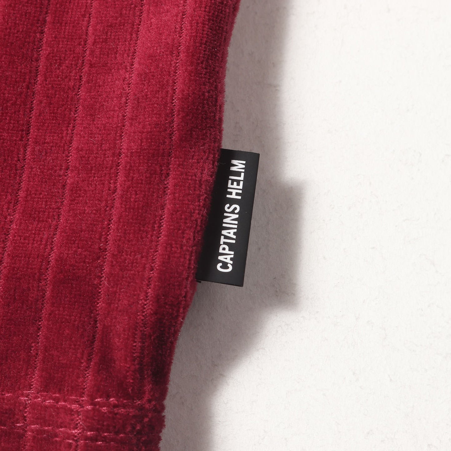 22AW ベロア ロングスリーブ ポケット Tシャツ(LINE-RIB VELOUR LS T)