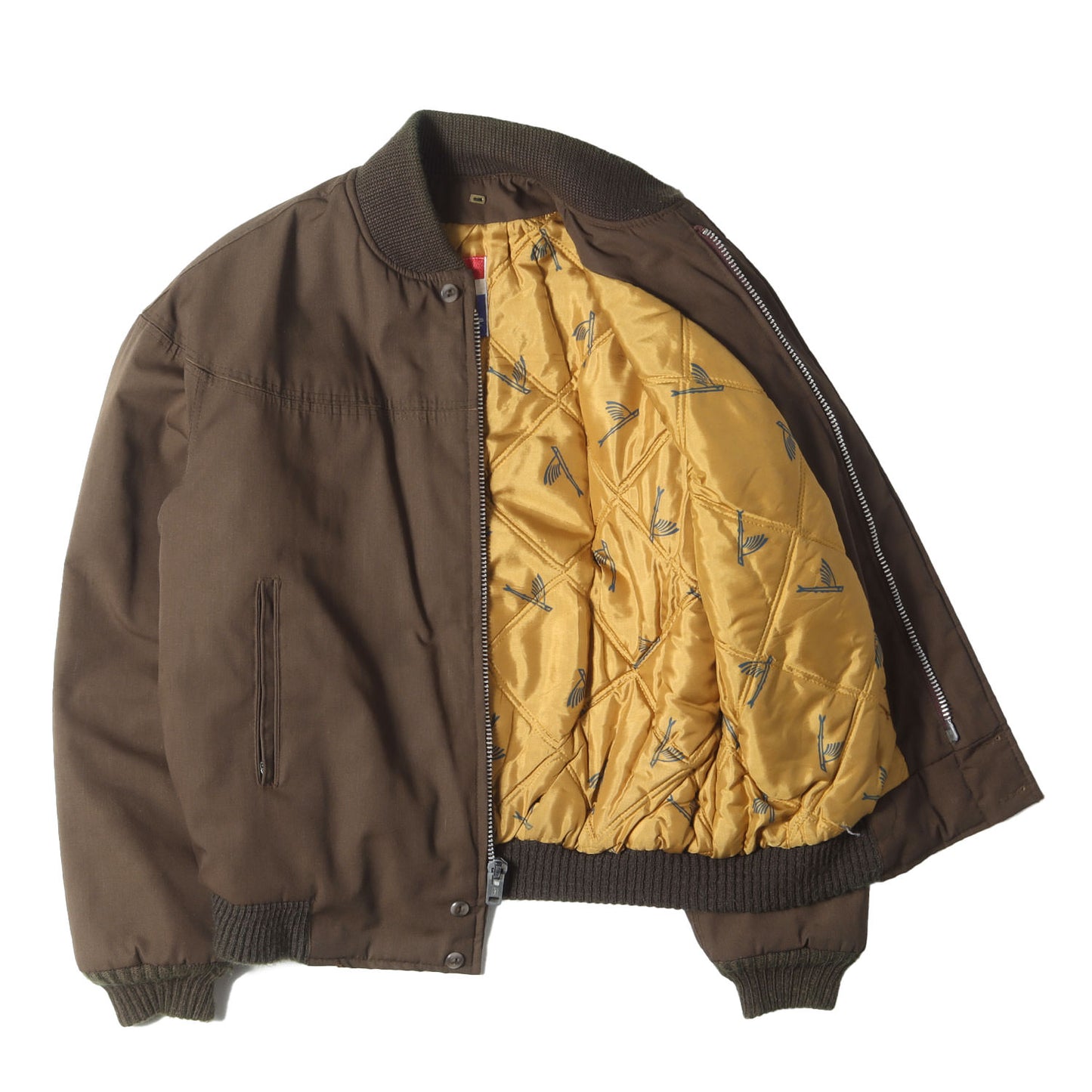 80s Catalina 裏地総柄 ダービージャケット