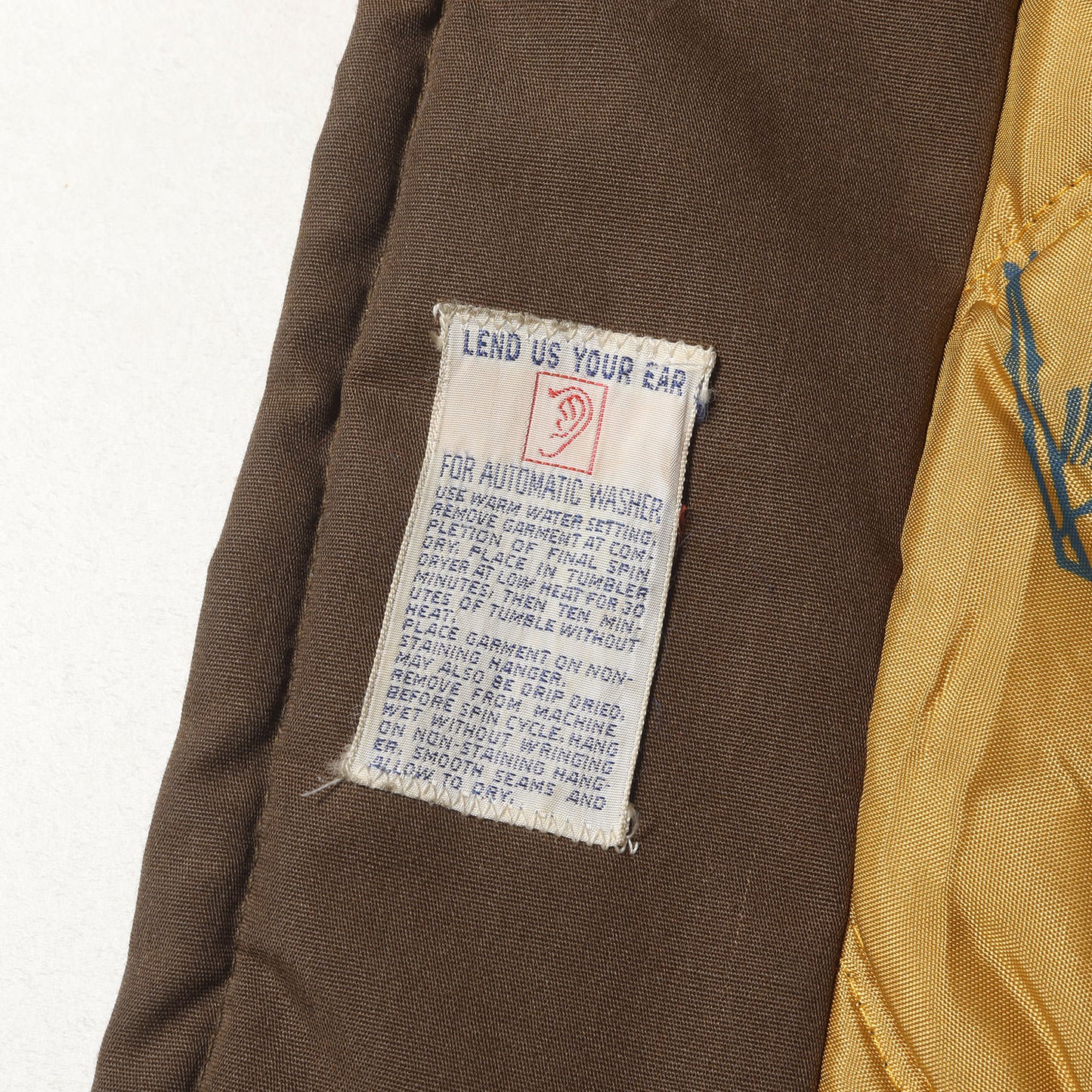 80s Catalina 裏地総柄 ダービージャケット