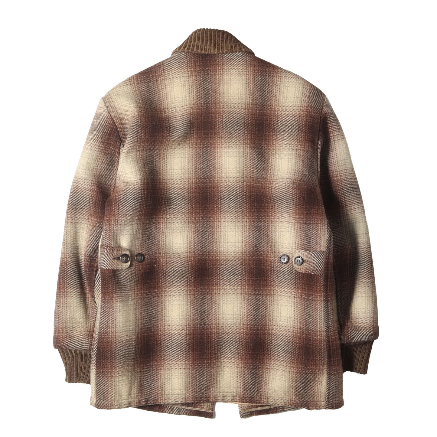 50s LakeLand オンブレチェック ウール ファラオジャケット
