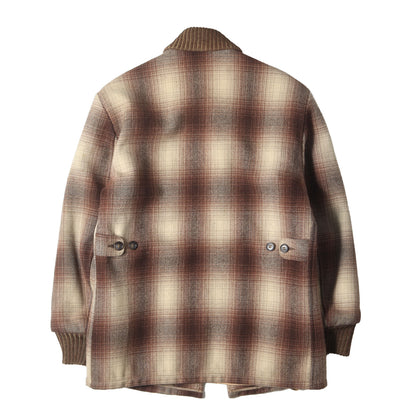 50s LakeLand オンブレチェック ウール ファラオジャケット