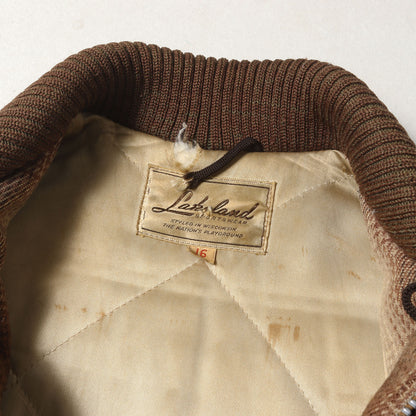 50s LakeLand オンブレチェック ウール ファラオジャケット