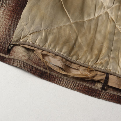 50s LakeLand オンブレチェック ウール ファラオジャケット