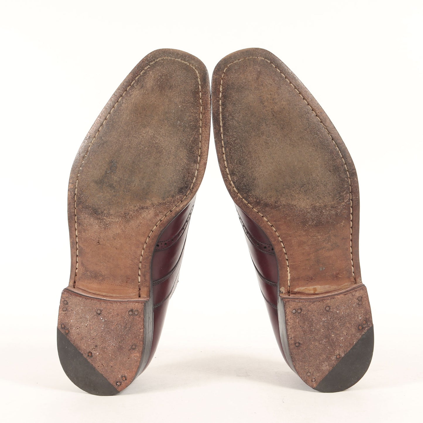 ミレニアム2000年記念 カーフレザー ウィングチップシューズ