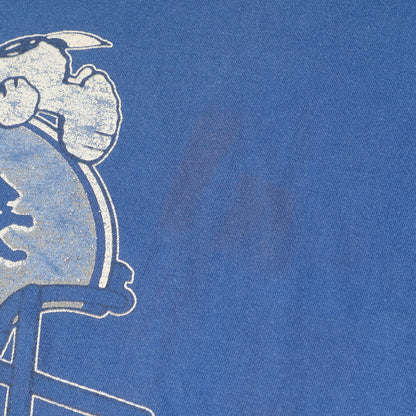80s NFL デトロイト・ライオンズ スヌーピー フットボール Tシャツ