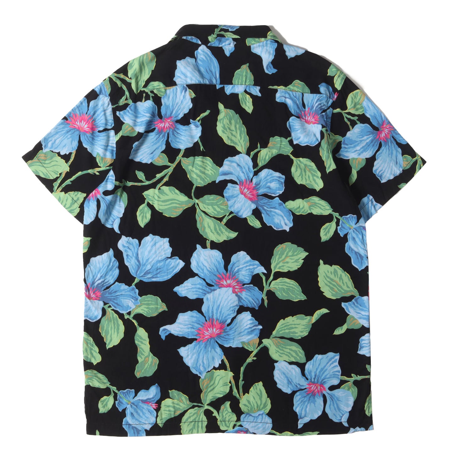 00s POLO SPORT フラワー柄 レーヨン アロハシャツ