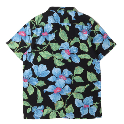 00s POLO SPORT フラワー柄 レーヨン アロハシャツ
