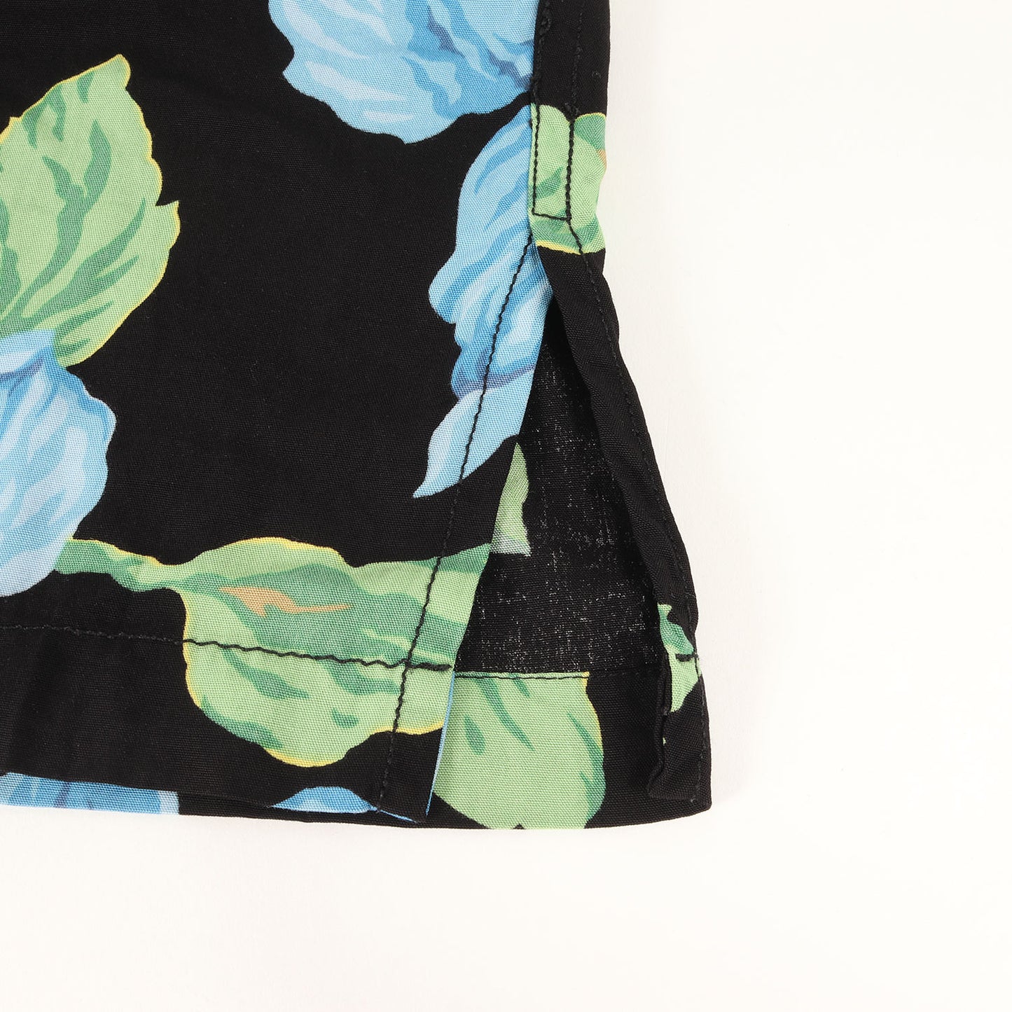 00s POLO SPORT フラワー柄 レーヨン アロハシャツ