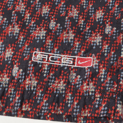 90s ACG デジタル総柄 ナイロン リバー ショーツ