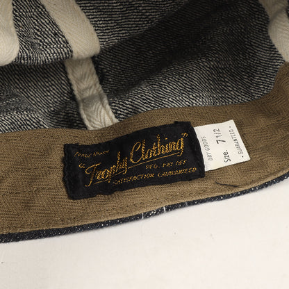 デニム ニュースボーイキャップ / キャスケット(DIRT DENIM NEWSBOY CAP)