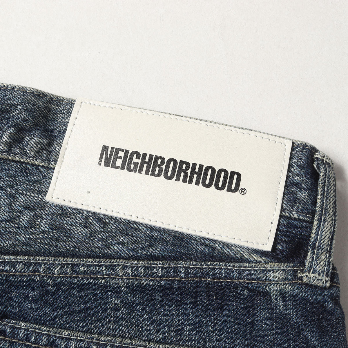 22AW ウォッシュド ディープ ナロー デニムパンツ(WASHED. DP NARROW 14OZ-PT)