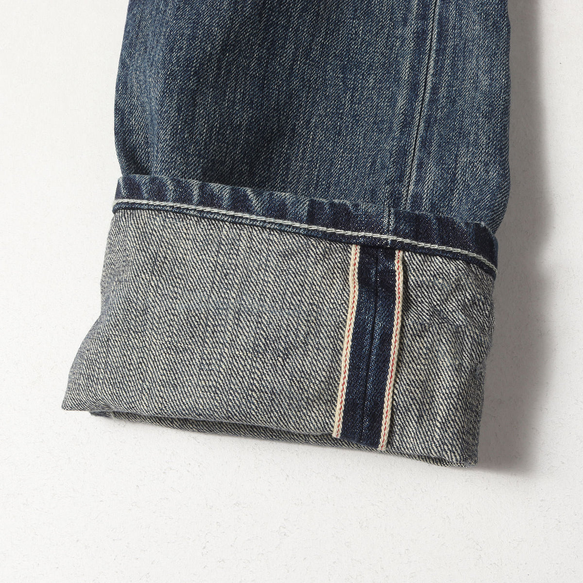22AW ウォッシュド ディープ ナロー デニムパンツ(WASHED. DP NARROW 14OZ-PT)