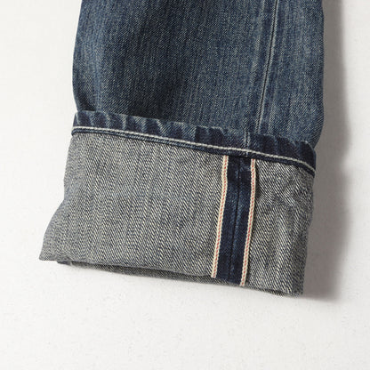 22AW ウォッシュド ディープ ナロー デニムパンツ(WASHED. DP NARROW 14OZ-PT)