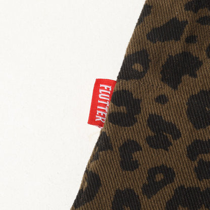 レオパード柄 ヘビーツイル イージーパンツ(The Holiday Comfy fit Leopard Twill Easy Pants)