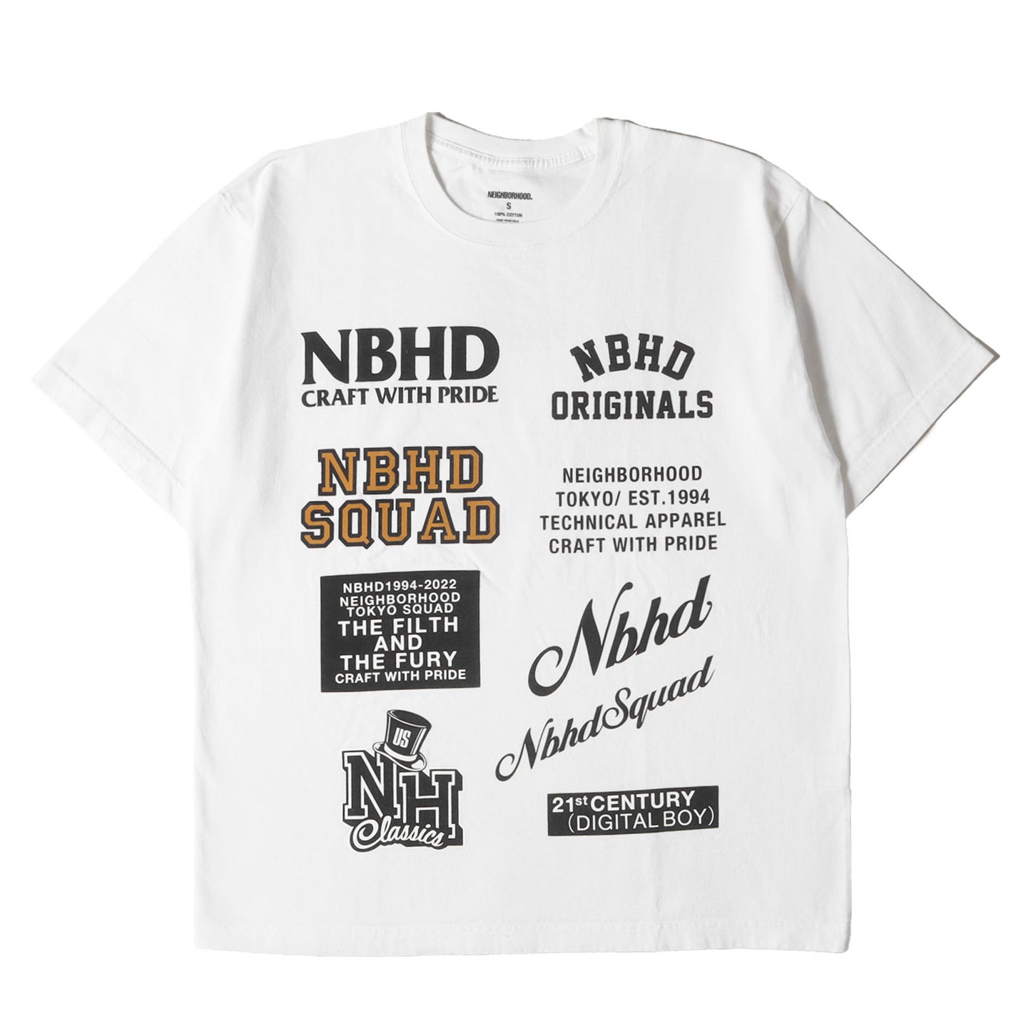 22SS マルチロゴ クルーネック Tシャツ