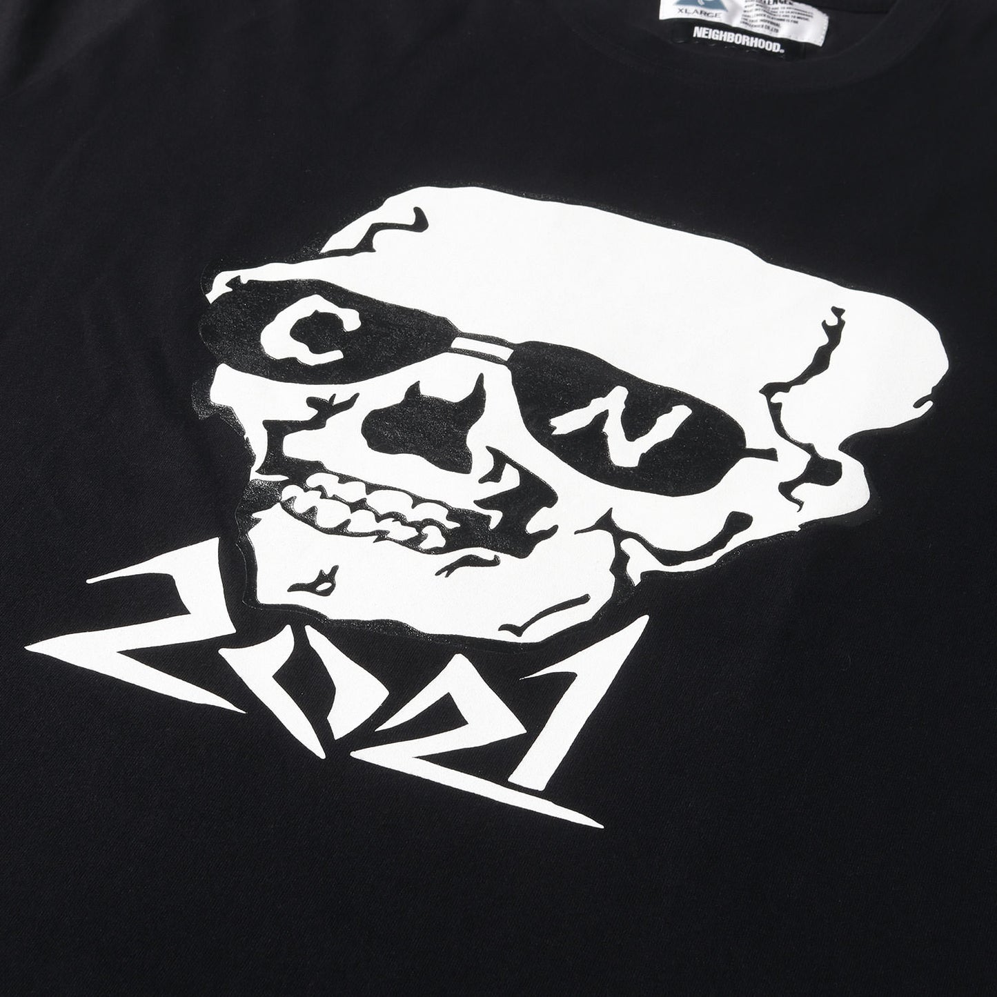 21AW ×NEIGHBORHOOD スカル グラフィック Tシャツ(2021 SKULL TEE)