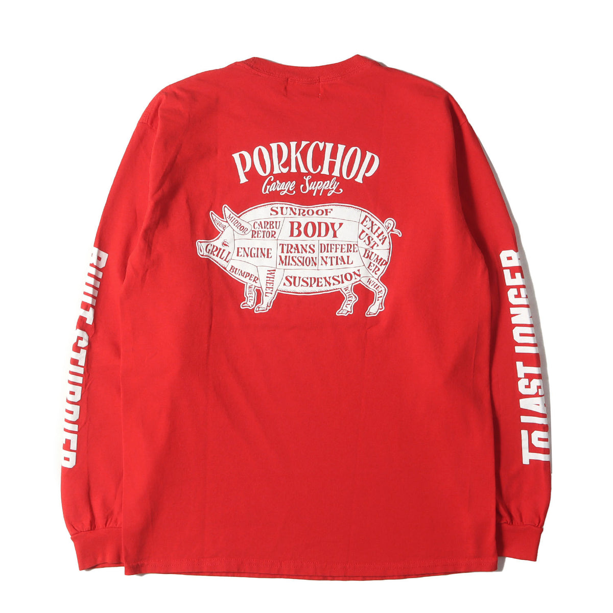 ポーク グラフィック ロングスリーブ Tシャツ