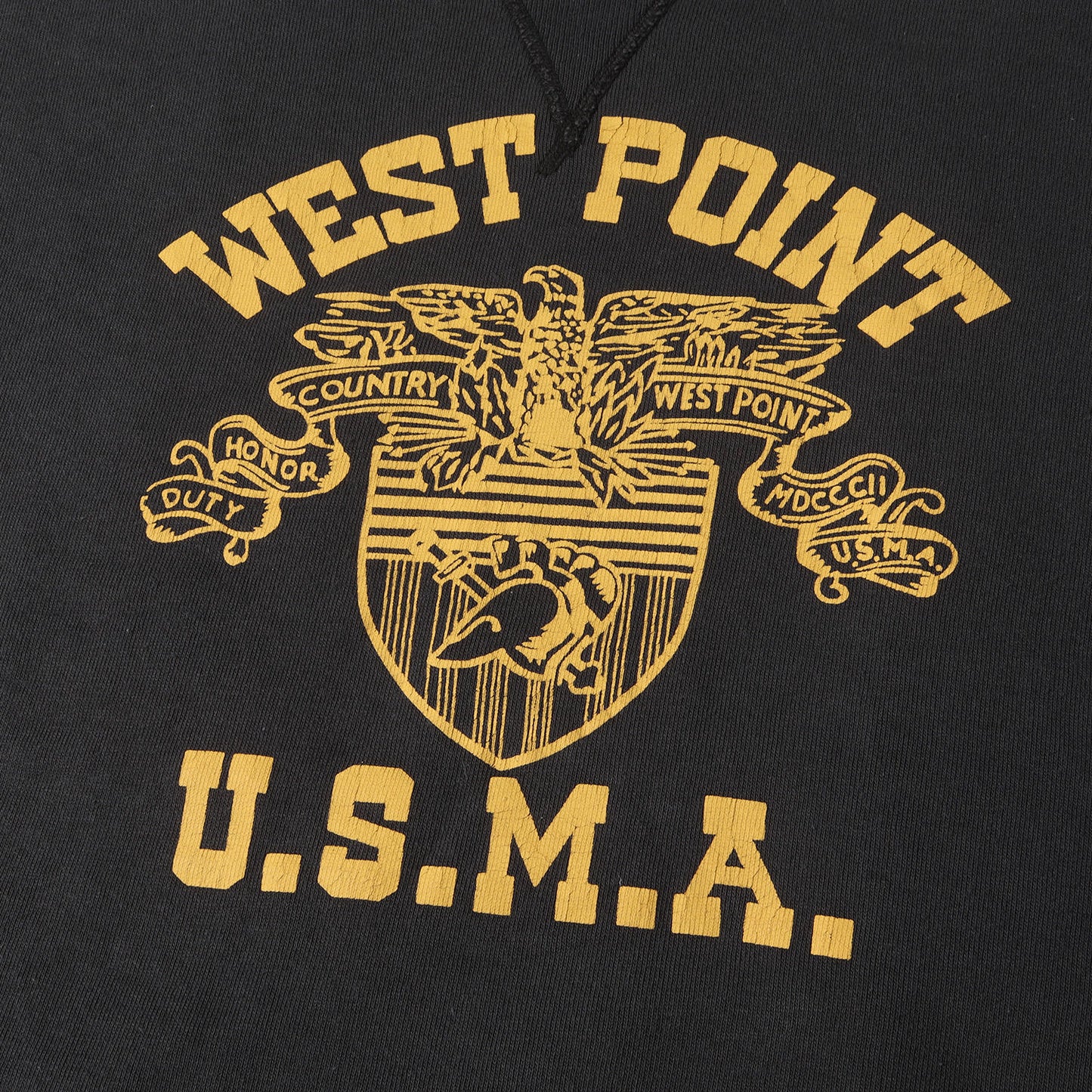 WEST POINT U.S.M.A.  両V スウェット
