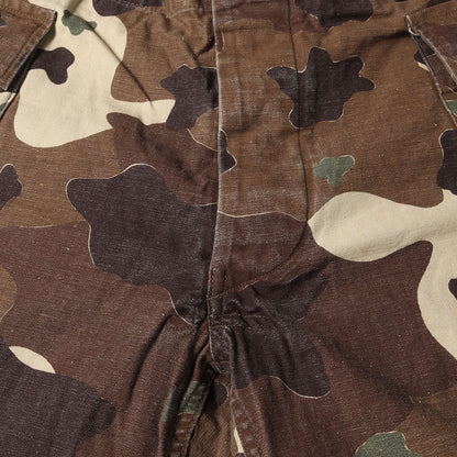 カモフラージュ ヘリンボーン カーゴパンツ(Lot.1099 U.S.ARMY CAMOUFLAGE CARGO PANTS)