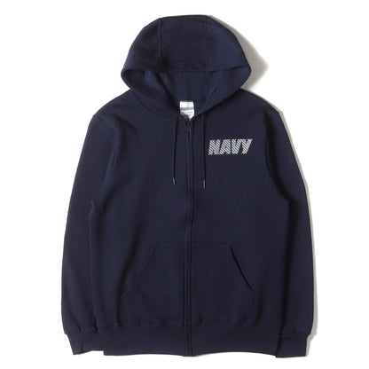 U.S.NAVY SOFFE フィジカル トレーニング ジップ スウェット パーカー(USA製)