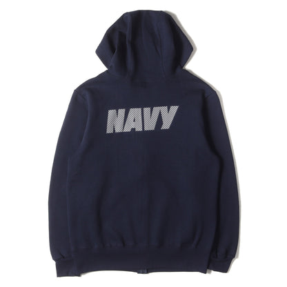 U.S.NAVY SOFFE フィジカル トレーニング ジップ スウェット パーカー(USA製)