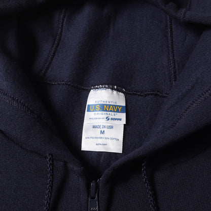U.S.NAVY SOFFE フィジカル トレーニング ジップ スウェット パーカー(USA製)