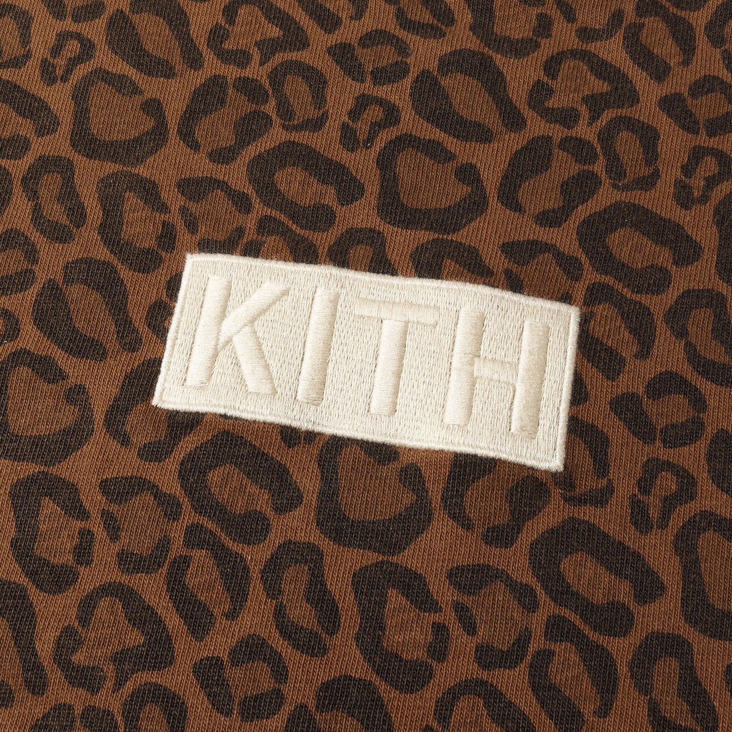 チーター柄 BOXロゴ ロングスリーブ ヘビー Tシャツ(Classic Logo LS Tee)