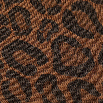 チーター柄 BOXロゴ ロングスリーブ ヘビー Tシャツ(Classic Logo LS Tee)