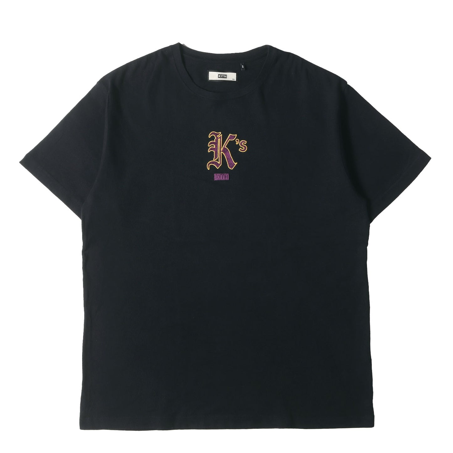 ゴシックロゴ刺繍 クルーネック Tシャツ(Gothic K Tee)