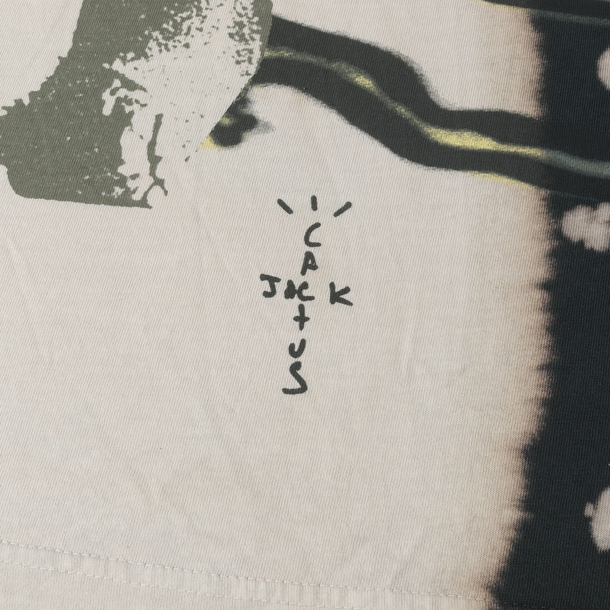 21SS ×fragment design ×KAWS フルグラフィック オーバーサイズ ロングスリーブ Tシャツ