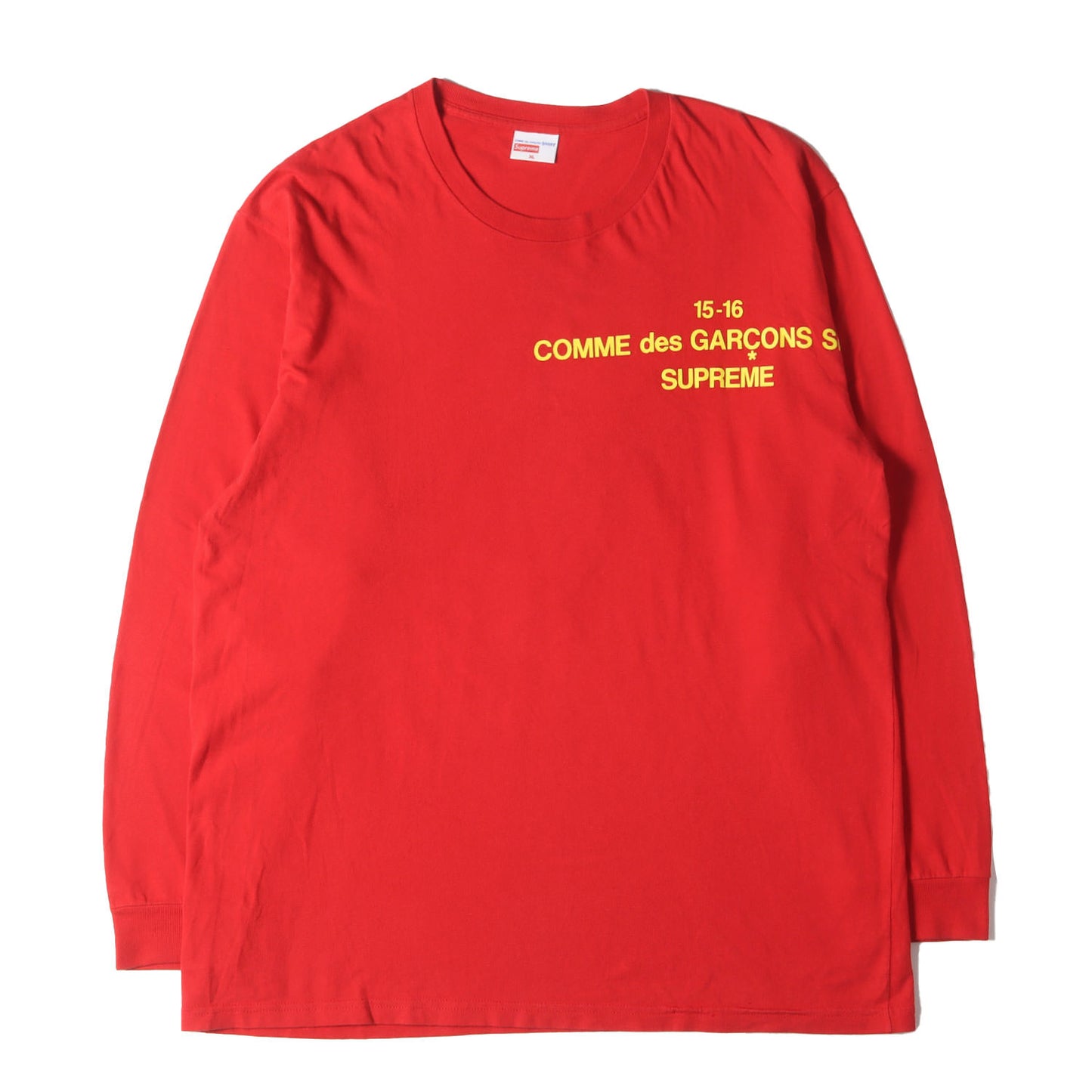 ×COMME des GARCONS SHIRTS ロングスリーブ Tシャツ(L/S T-Shirt)