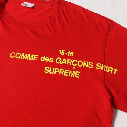 ×COMME des GARCONS SHIRTS ロングスリーブ Tシャツ(L/S T-Shirt)