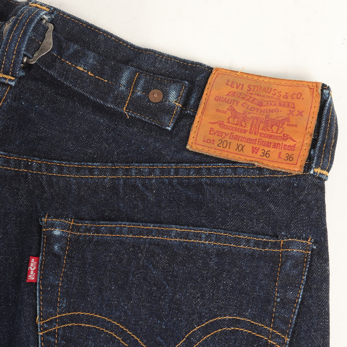 90s 1930年代復刻 バレンシア工場 201XX デニムパンツ(201-0003 / USA製)