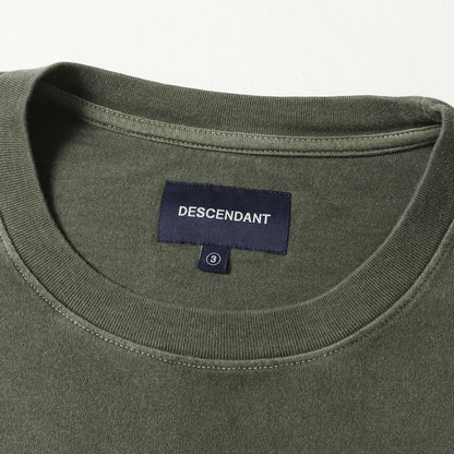 20SS ピグメントダイ加工 ロングリーブ ポケットTシャツ(HORIZON PIGMENT DYS LS)