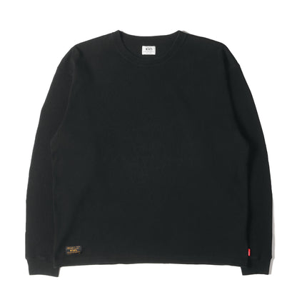 袖サーマル ヘビー ロングスリーブ Tシャツ(WAFFLE 03)