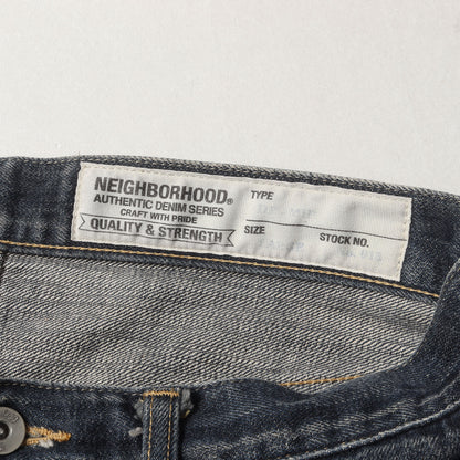 ディープ ミディアム リジッド デニムパンツ(RIGID.DP MIDI / 14OZ-PT)