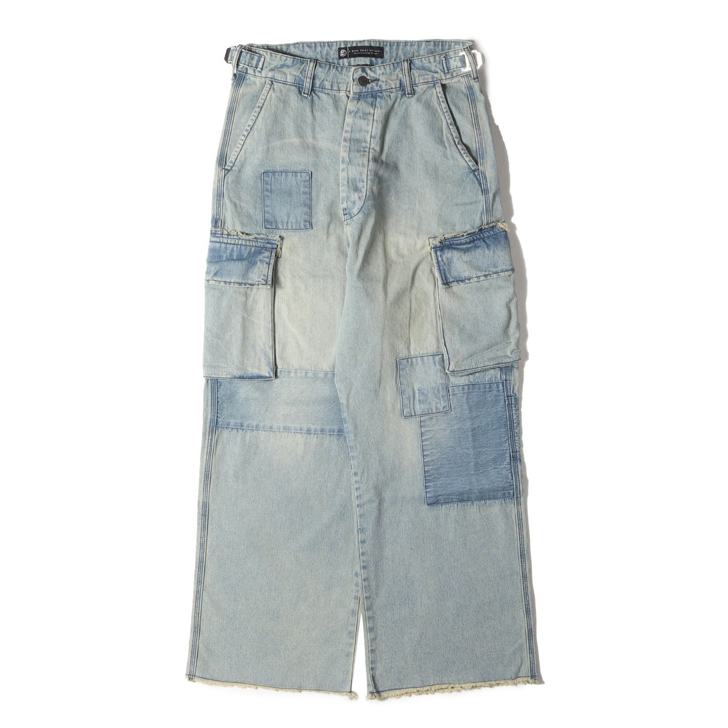 リペア&ヴィンテージ加工 カーゴ デニムパンツ