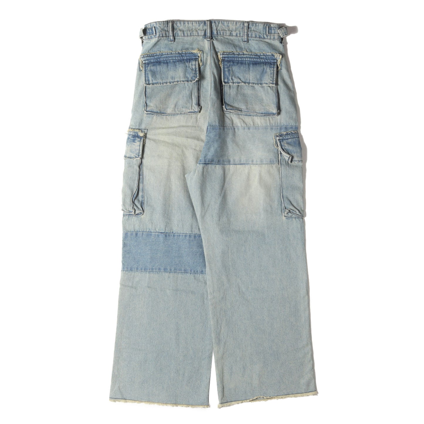 リペア&ヴィンテージ加工 カーゴ デニムパンツ