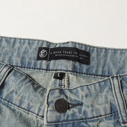 リペア&ヴィンテージ加工 カーゴ デニムパンツ