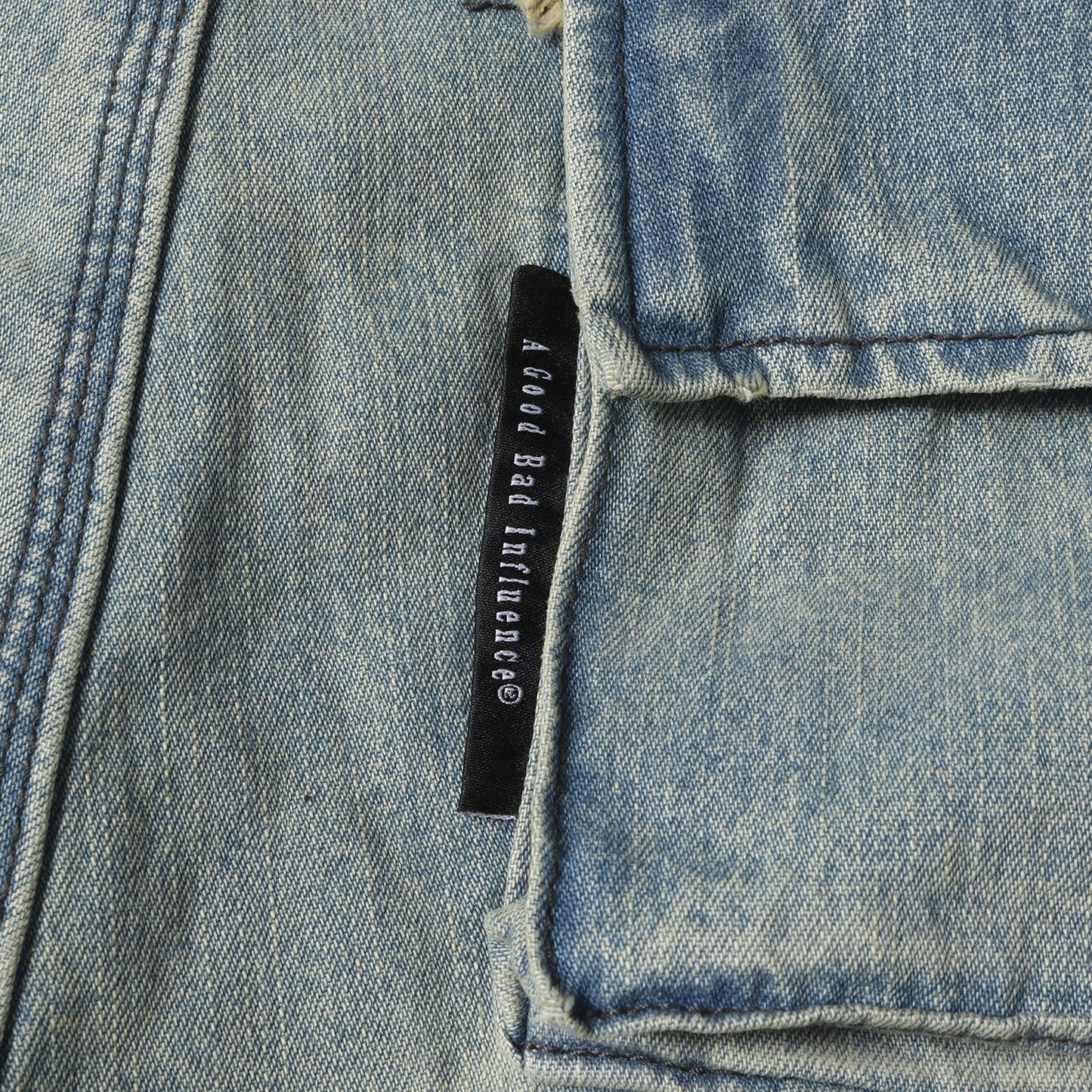 リペア&ヴィンテージ加工 カーゴ デニムパンツ