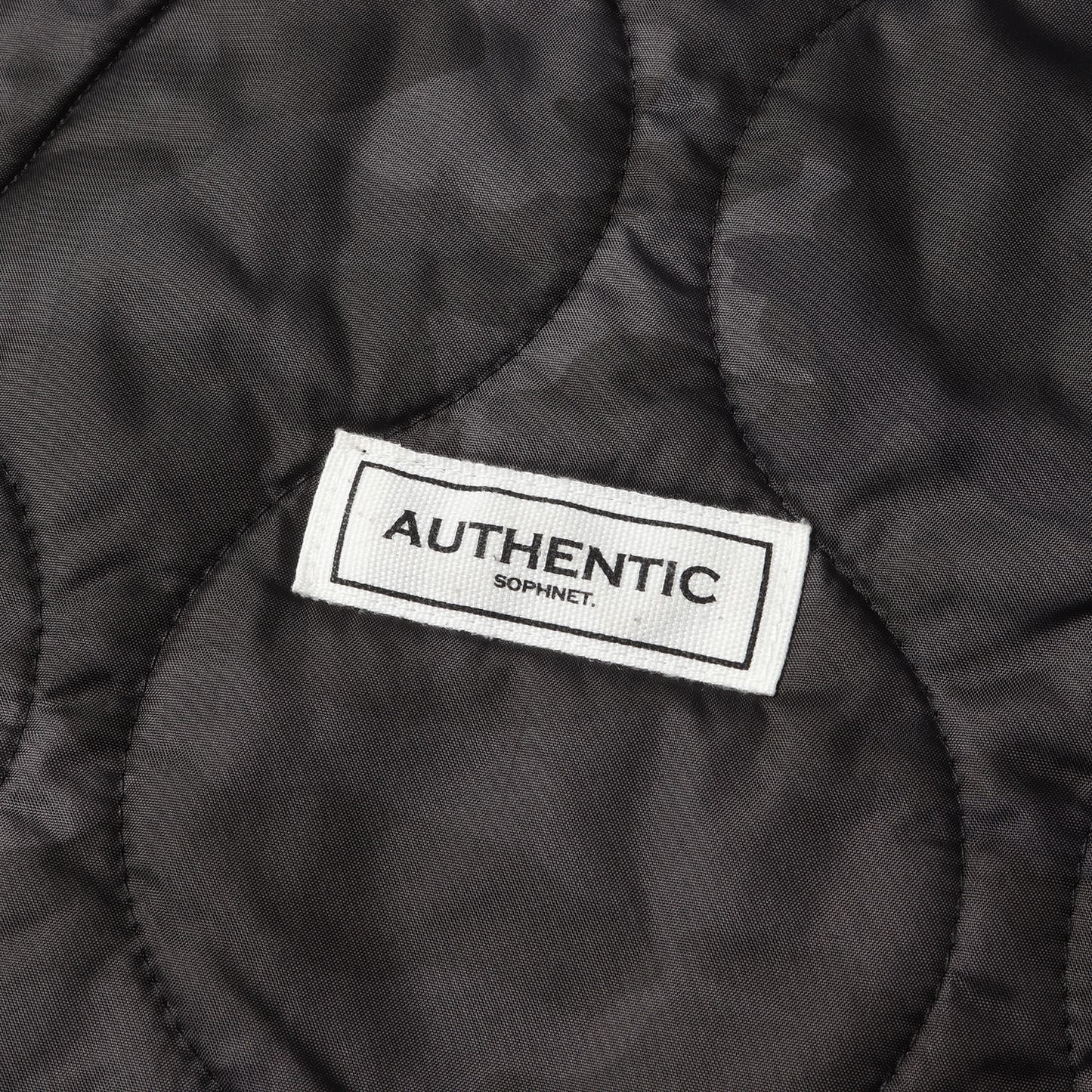 カモフラージュ キルティング ベスト