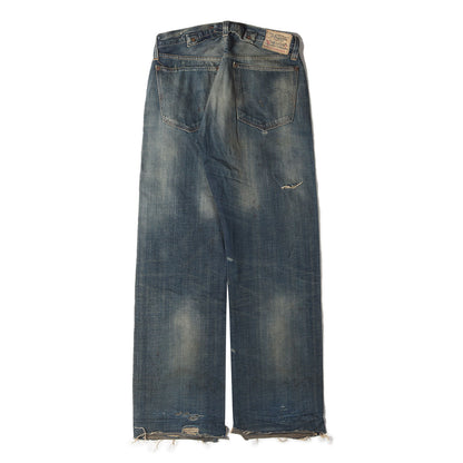 00s 338本限定 1920年代復刻 201 No.2 ダメージリペア加工 デニム