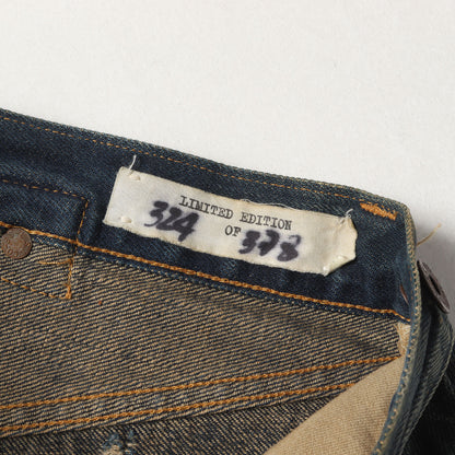 00s 338本限定 1920年代復刻 201 No.2 ダメージリペア加工 デニム