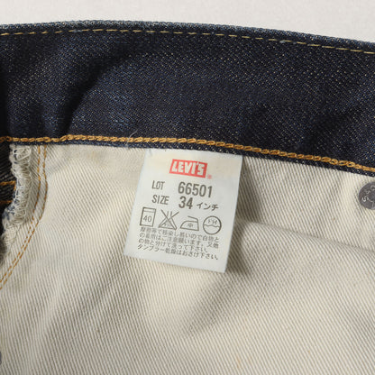00s 501XX 1966年復刻 ヴィンテージ加工 デニムパンツ(66501 / 日本製)