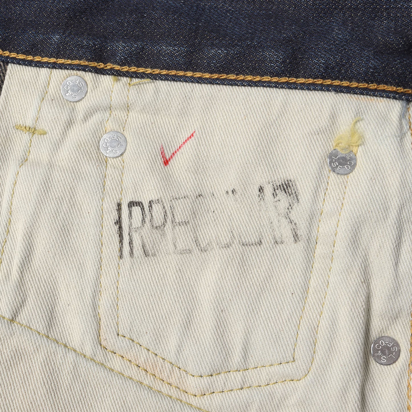 00s 501XX 1966年復刻 ヴィンテージ加工 デニムパンツ(66501 / 日本製)