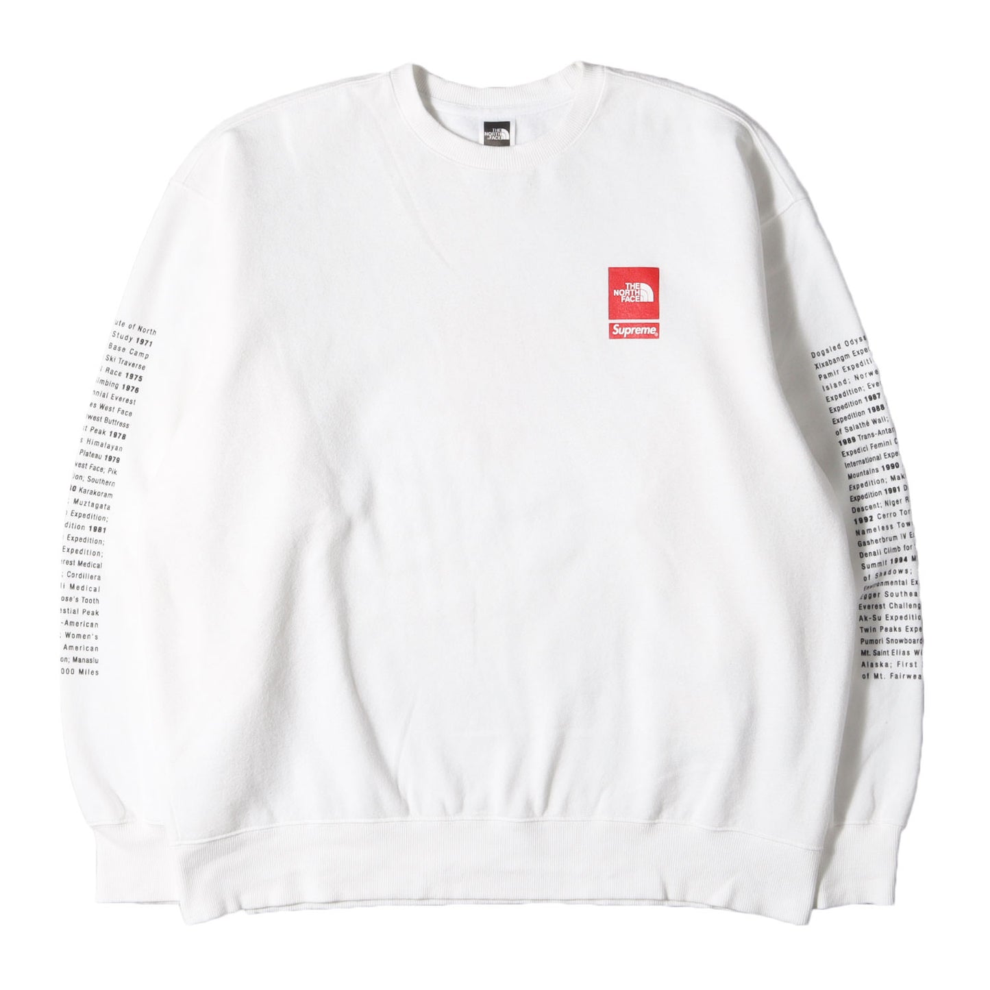 24SS ×THE NORTH FACE クルーネック スウェット(Crewneck)