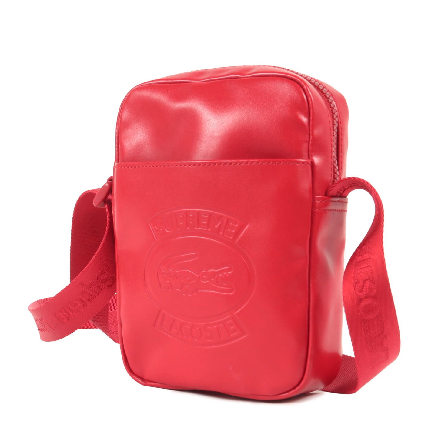 18SS ×LACOSTE L!VE フェイクレザー ショルダーバッグ(Shoulder Bag)